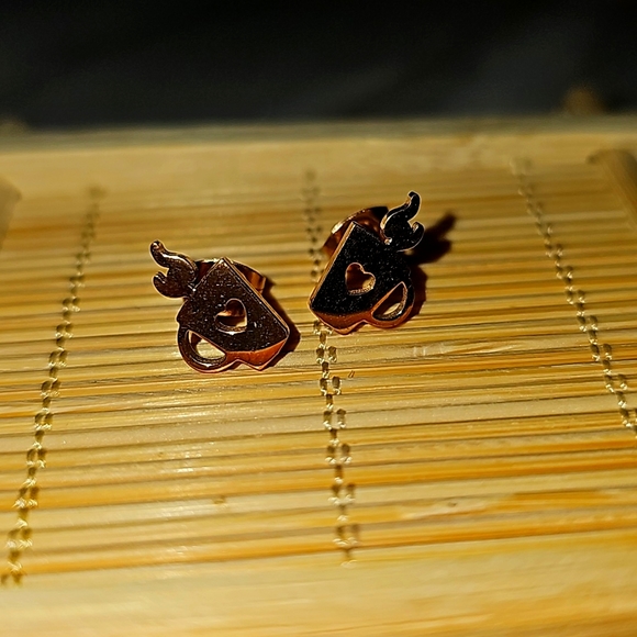 Coffee Latte Earrings - Picture 2 of 3